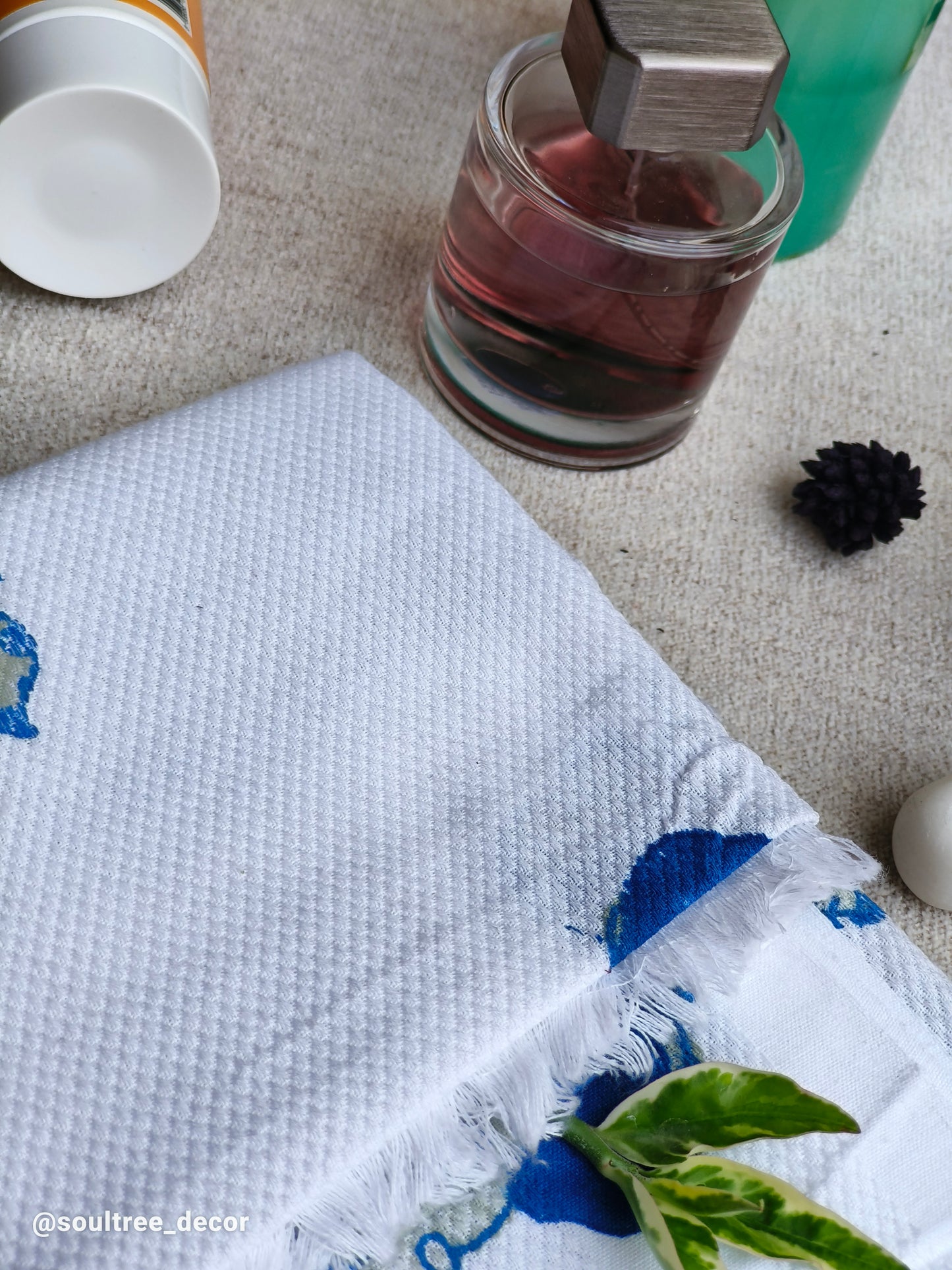 BLUE BUNNY TOWEL