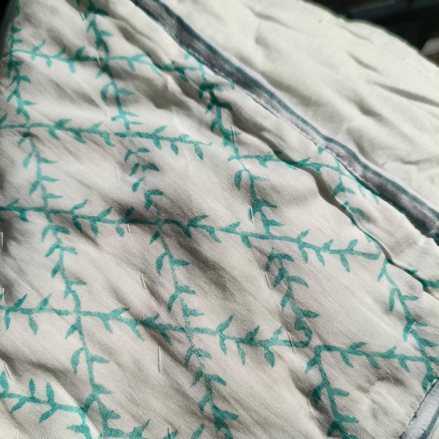 BLUE BEAR BABY QUILT