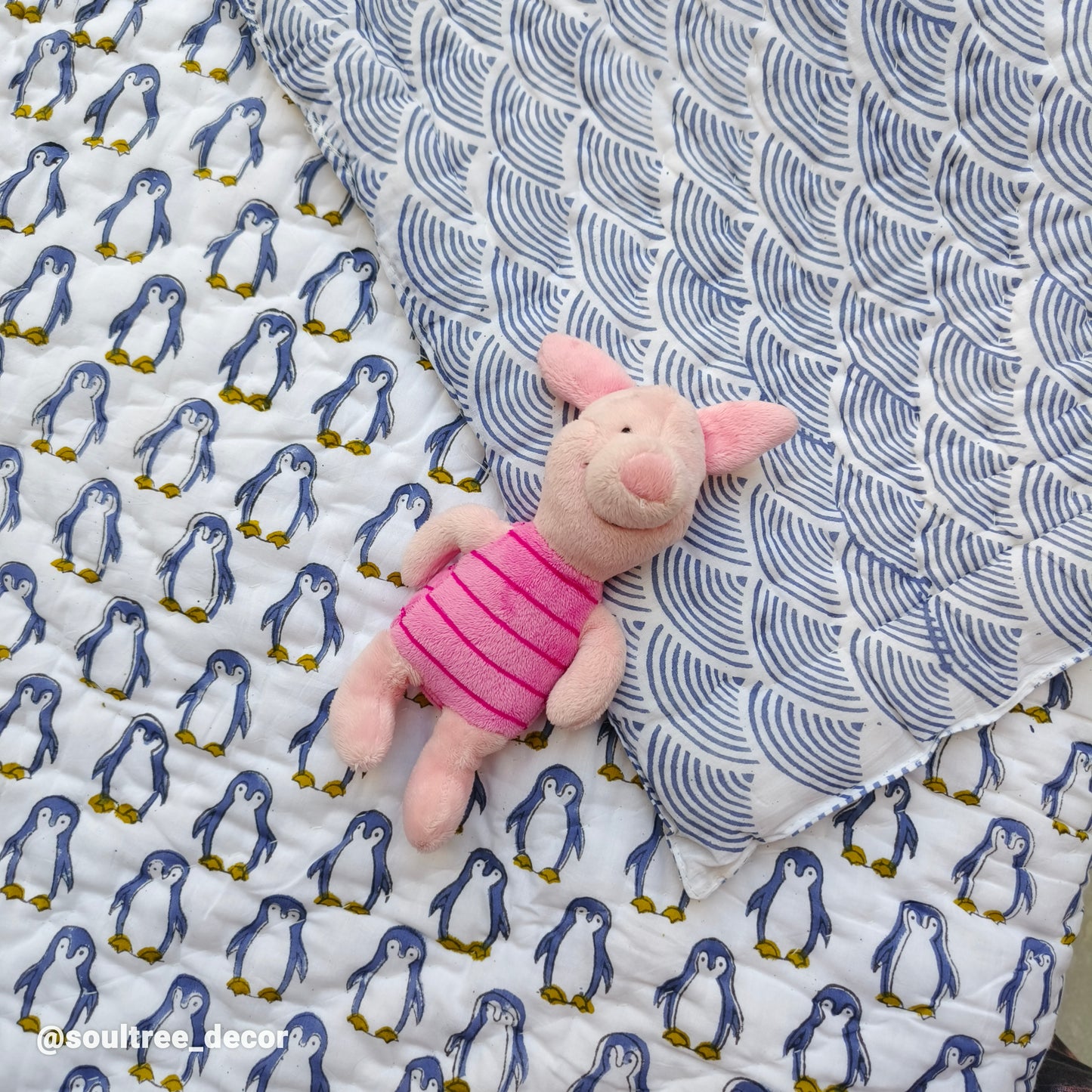PANGUIN BABY QUILT