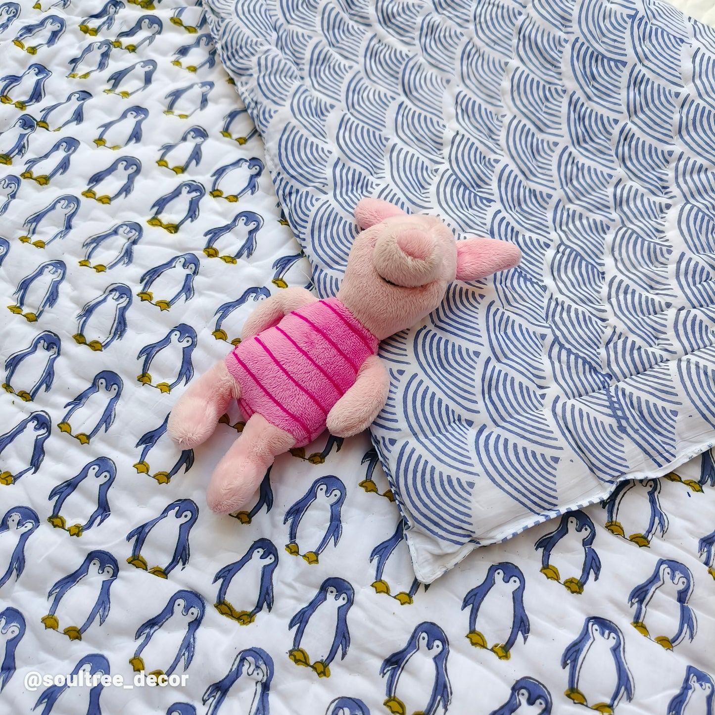 PANGUIN BABY QUILT