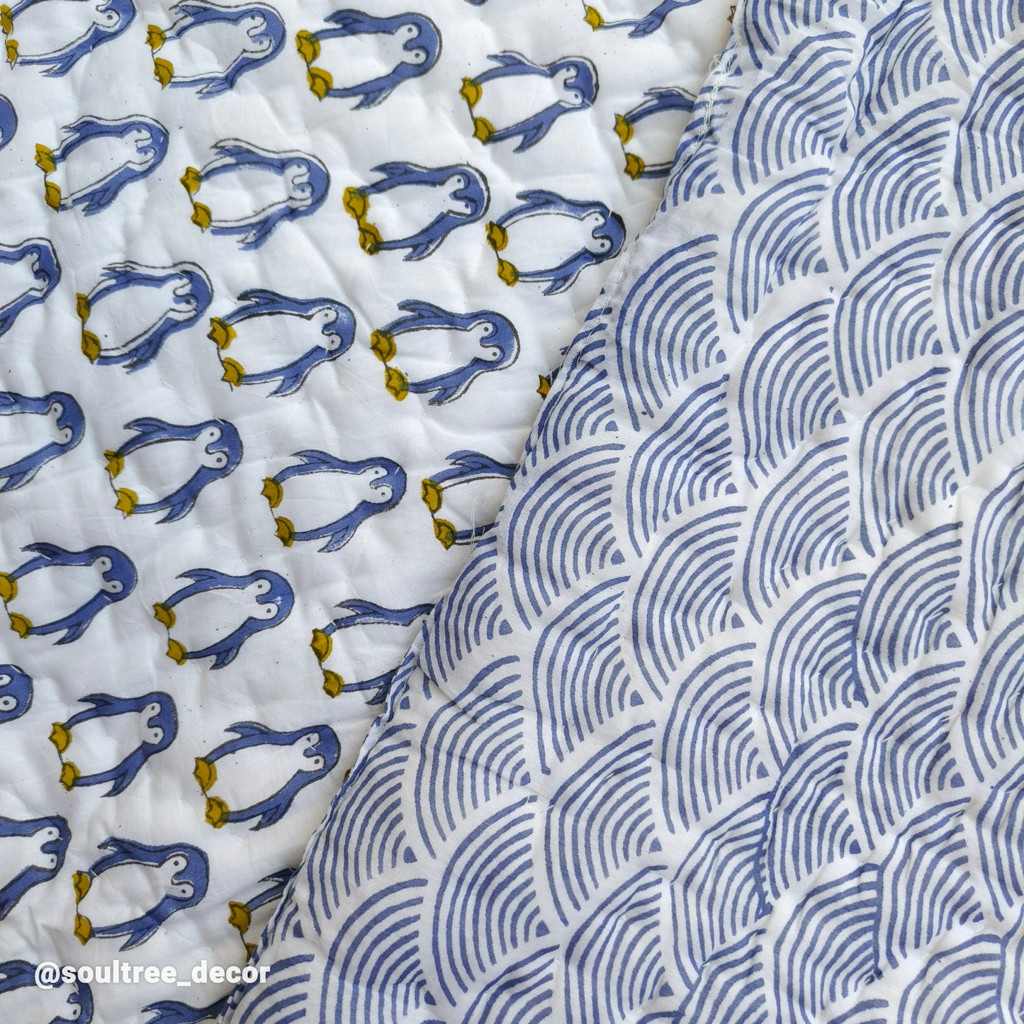 PANGUIN BABY QUILT