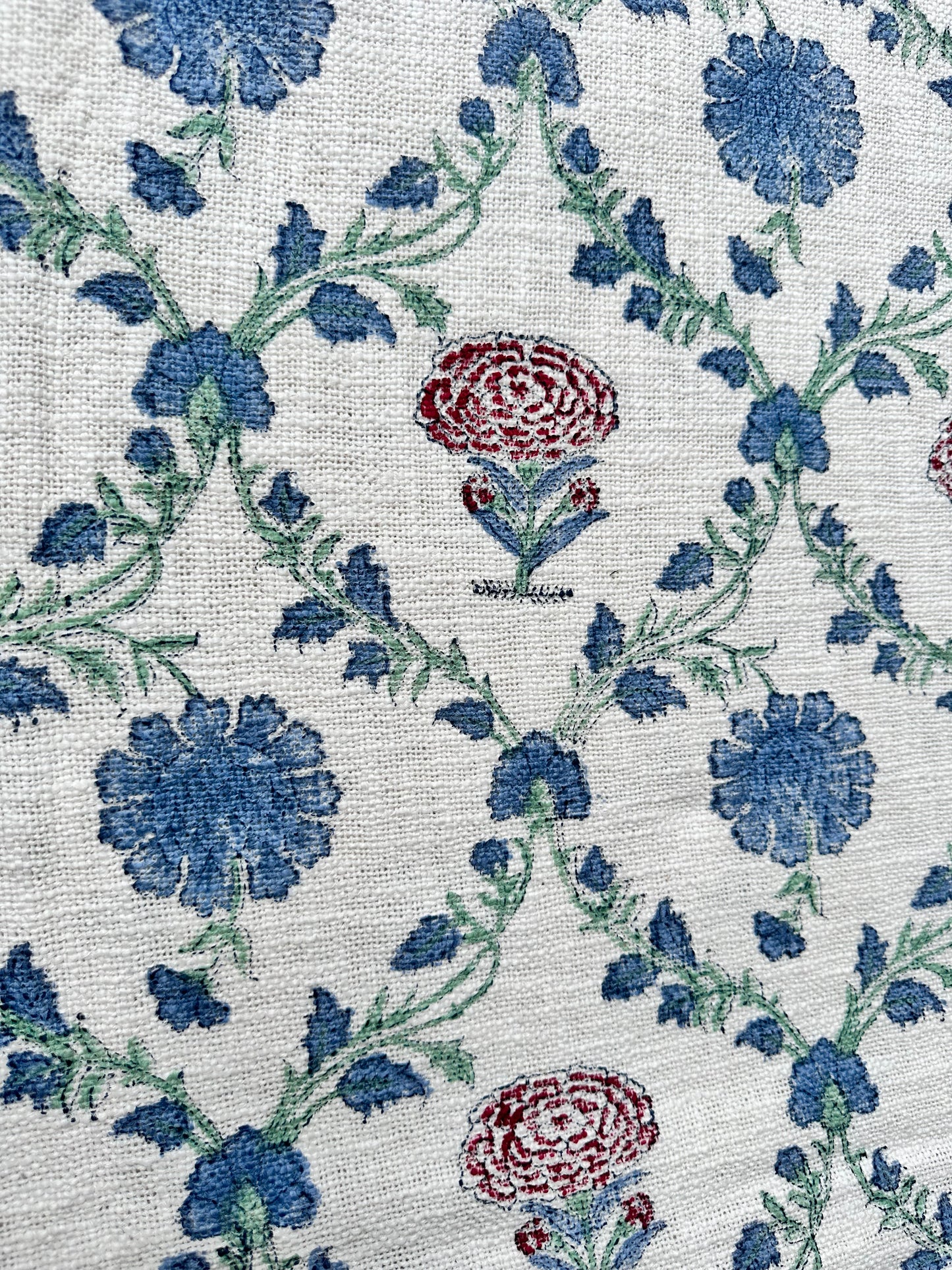 BLUE BERRY JUTE BEDCOVER
