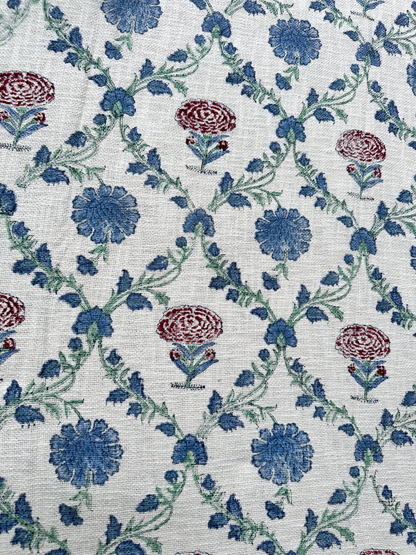 BLUE BERRY JUTE BEDCOVER