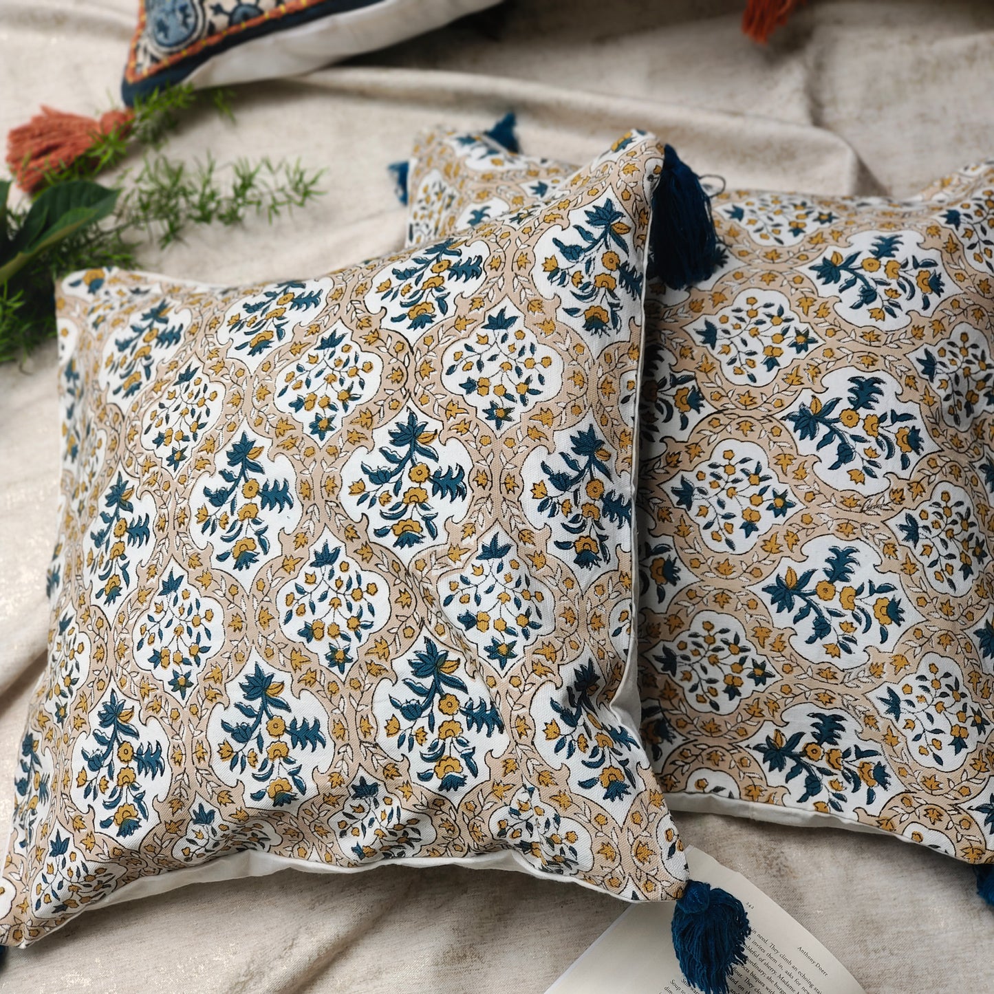 COTTON CUSHION COVERS (Set of 2)