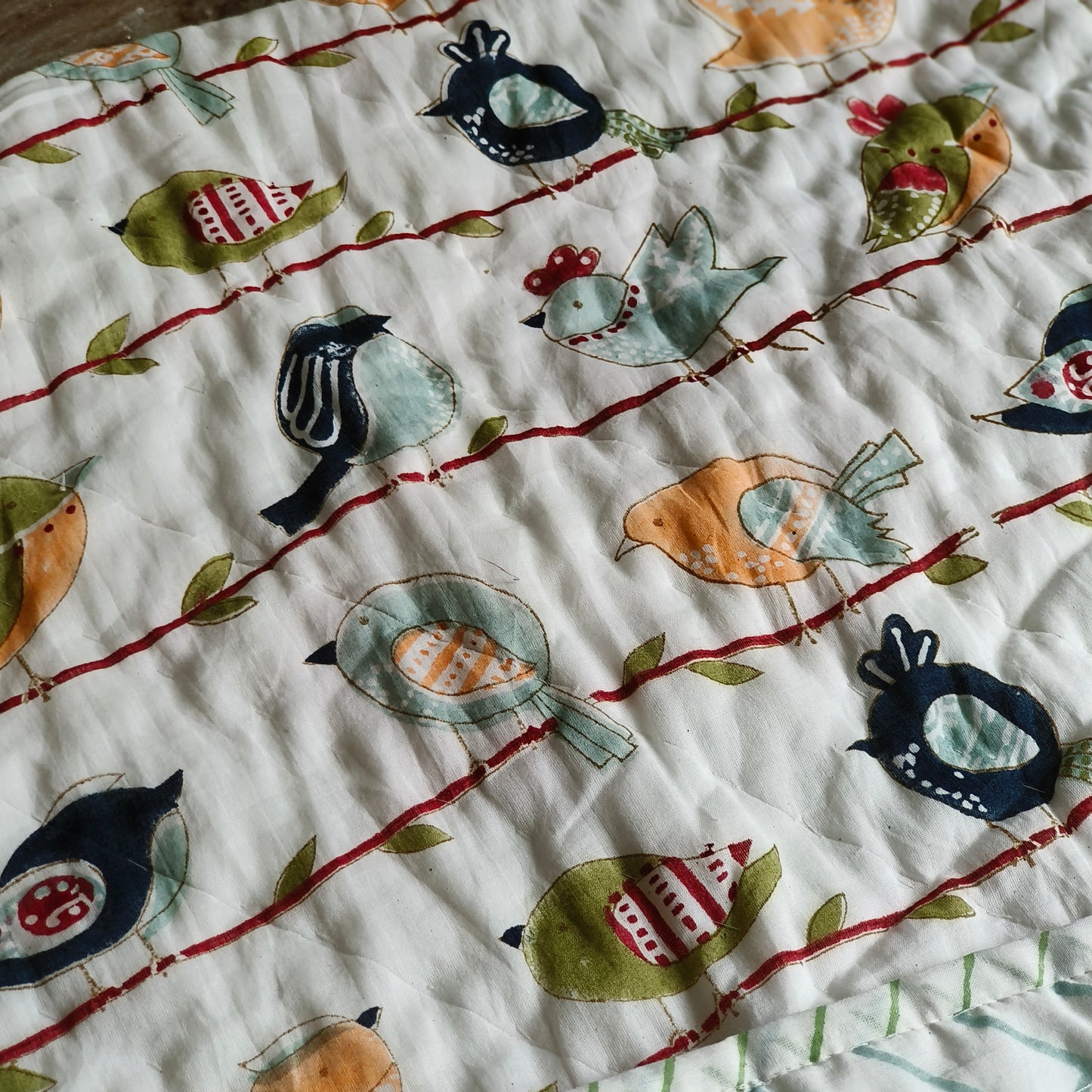 CUTE LITTLE BIRDIE BABY QUILT