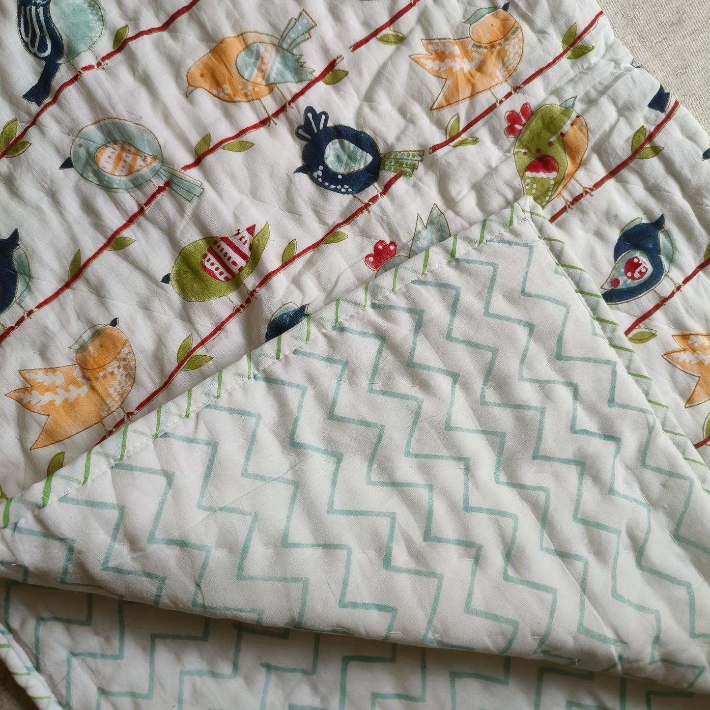 CUTE LITTLE BIRDIE BABY QUILT