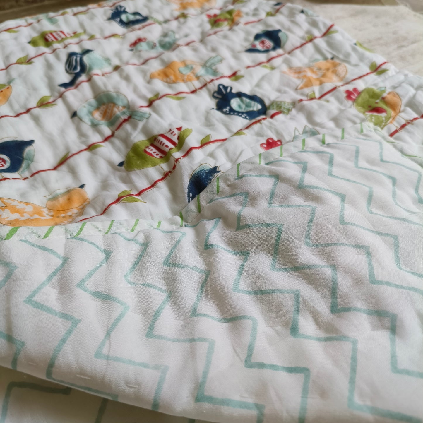 CUTE LITTLE BIRDIE BABY QUILT