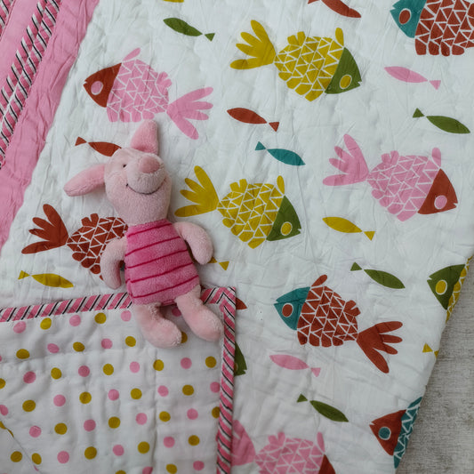 CLOWNFISH BABY QUILT