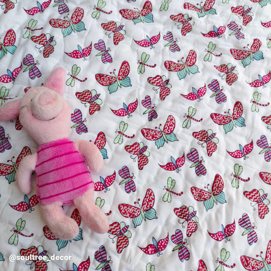 BUTTERFLY BABY QUILT