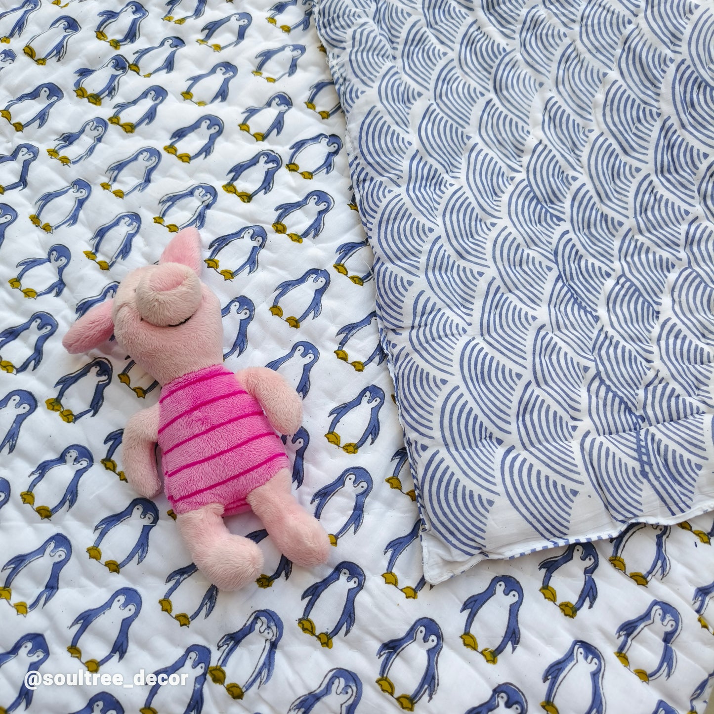 PANGUIN BABY QUILT